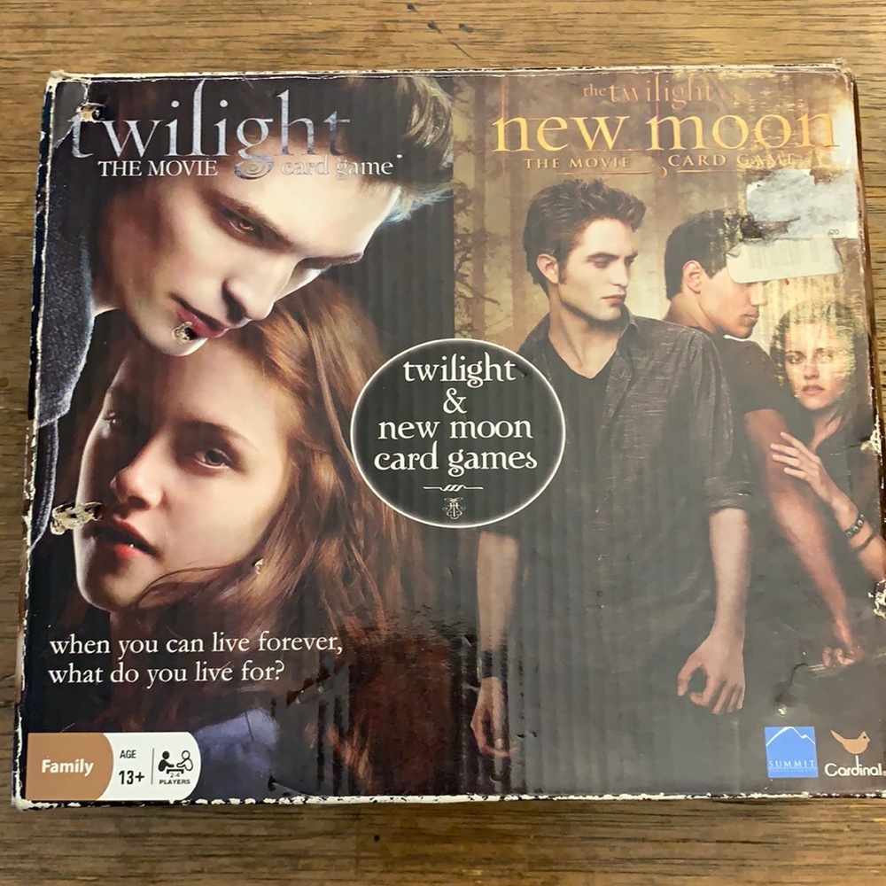 Twilight The Movie Card Game. twilight & new moon. New opened box.